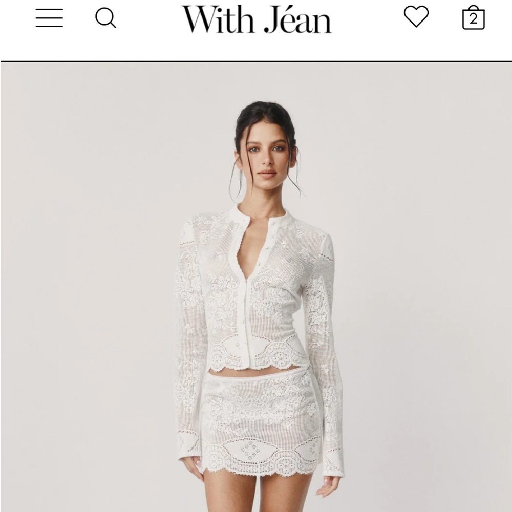 With Jean Belinda top size S